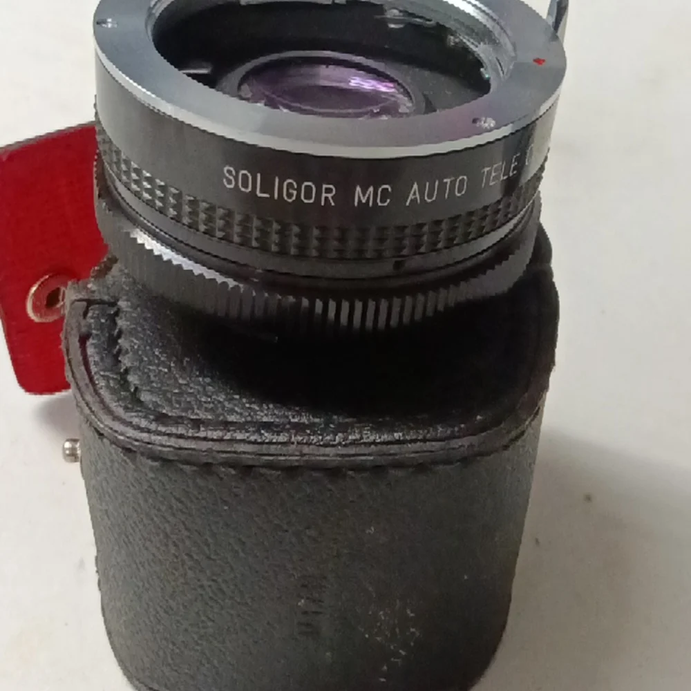 Vintage Soligor Auto Tele Converter 2x To Fit Minolta Camera